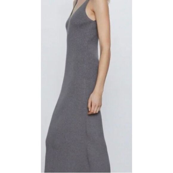 Zara Ribbed Knit Dress size s - Picture 8 of 8